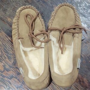 BearPaw Tan Kids Slippers